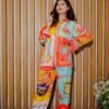 Bold Multicolor Printed Co-Ord Set for Women