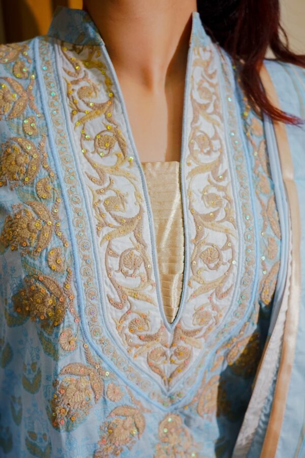 Dua fashion Corner Sky Blue