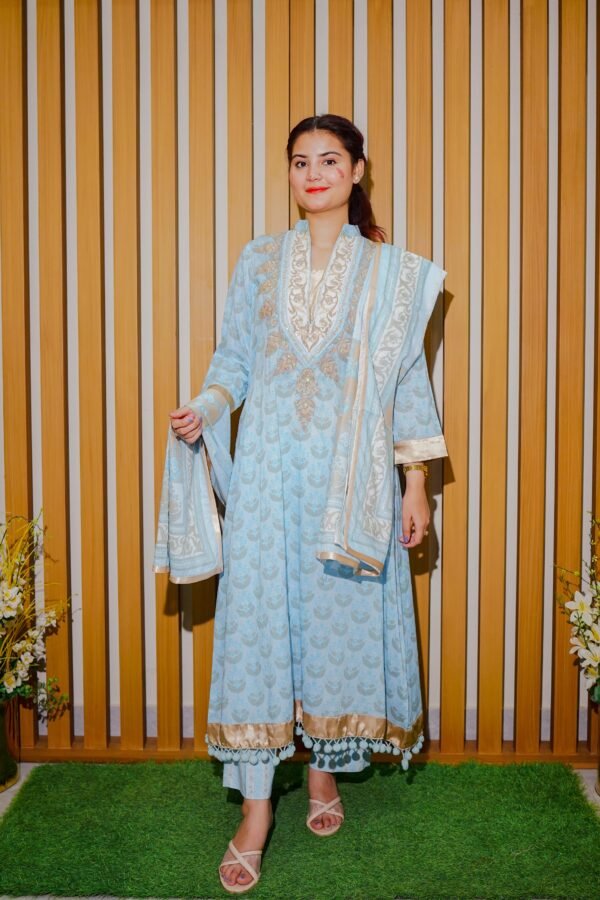 Dua fashion Corner Sky Blue