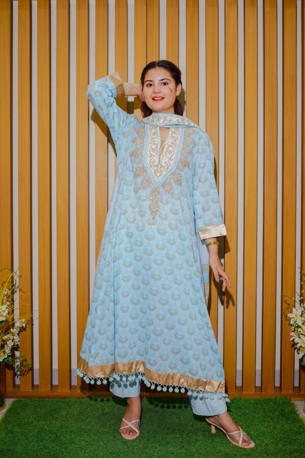 Dua fashion Corner Sky Blue
