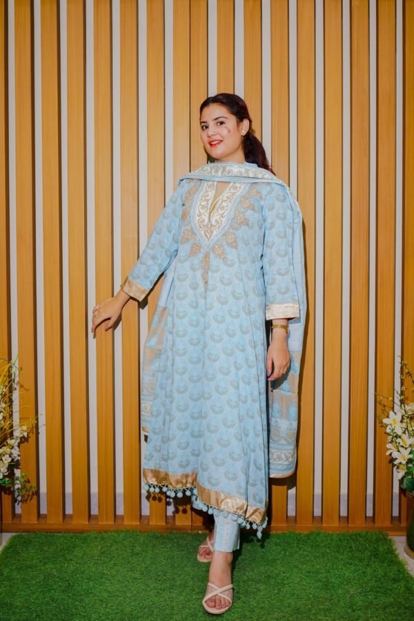Dua fashion Corner Sky Blue
