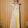 Golden Pearl Embroidered 3-Piece Suit Dua Fashion Corner