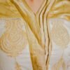 Golden Pearl Embroidered 3-Piece Suit Dua Fashion Corner