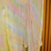 Lemon Yellow Embroidered With Pastel Dupatta