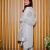 Moonlight Charm – Embroidered White Luxury Ensemble