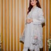 Moonlight Charm – Embroidered White Luxury Ensemble
