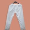 Noor-e-Nazaakat – White Cotton Trouser
