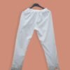 Noor-e-Nazaakat – White Cotton Trouser