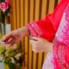 Pink Fusion Embroidered 3-Piece Lawn Suit