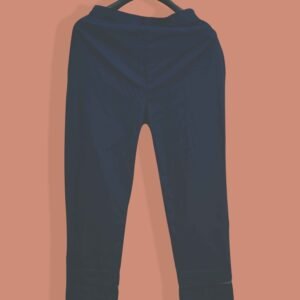 Raat Ki Roshni – Navy Blue Cutwork Trouser