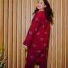 Ruby Essence – 2-Piece Embroidered Kurta