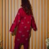 Ruby Essence – 2-Piece Embroidered Kurta