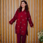Ruby Essence – 2-Piece Embroidered Kurta
