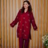 Ruby Essence – 2-Piece Embroidered Kurta
