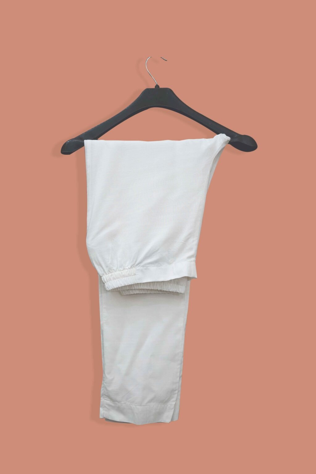 Sada-e-Saheli – Everyday White Cotton Trouser