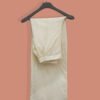 Sahar Beige Pocket Style Cotton Trouser