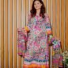 Vibrant Multicolor Ethnic Outfit with Artistic Prints