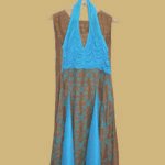 Aqua Bloom Contrast Panel