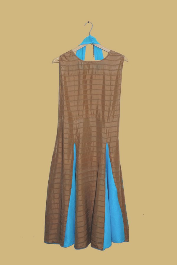 Aqua Bloom Contrast Panel