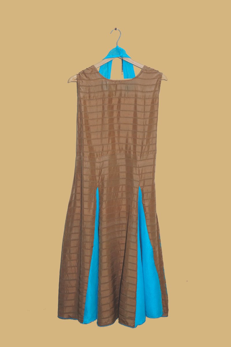Aqua Bloom Contrast Panel