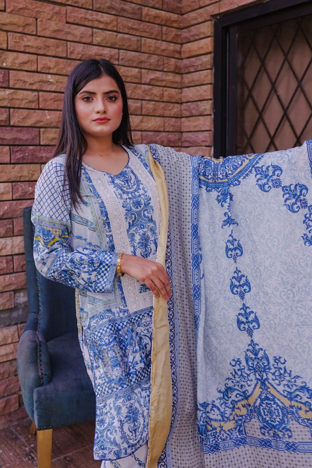 Azure Breeze – Where Blue Meets Elegance