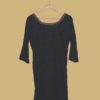 Black Embroidered Formal Kurti
