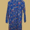 Blue Floral Printed Kurti for Everyday Comfort