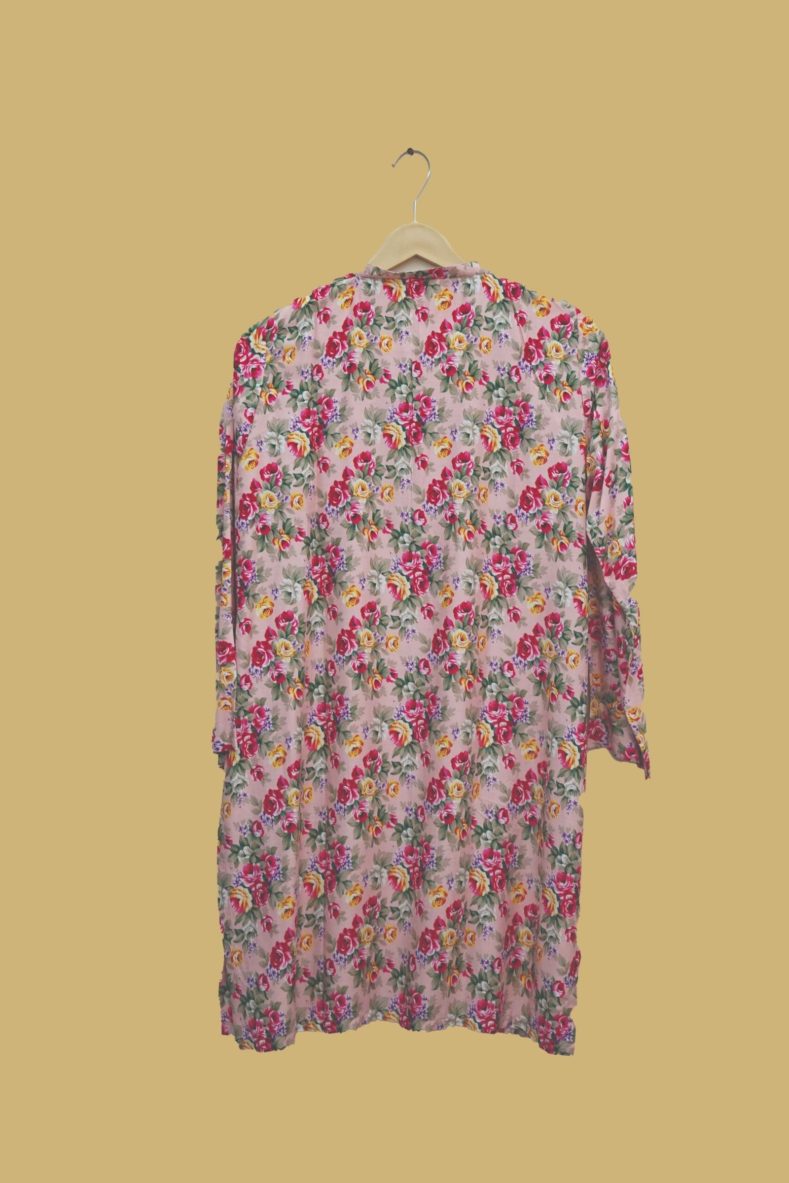 Blush Pink Floral Kurti – Soft Lawn Daily Wear