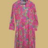 Bright Pink Floral Kurti