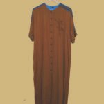 Caramel Calm Button-Down Kaftan