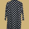 Classic Black & White Polka Dot Kurti
