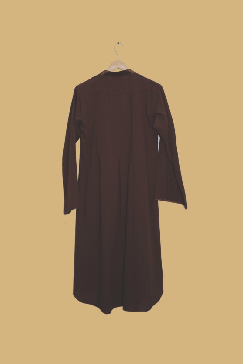 Cocoa Luxe Brown Long Kurti