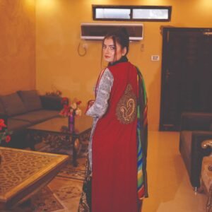 Contemporary Grey & Multicolor Digital Ensemble