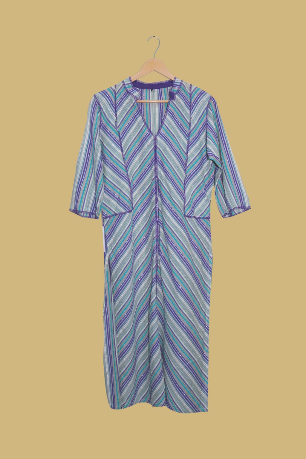 Cool Wave Chevron Kurti