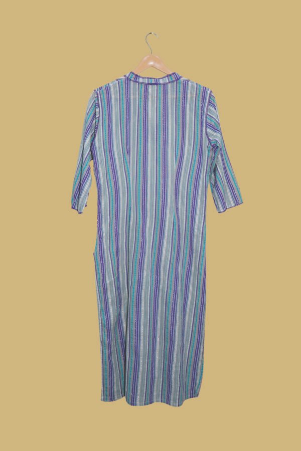 Cool Wave Chevron Kurti
