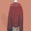 Deep Maroon Classic Print Shawl