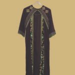 Emerald Charm Deep Purple Tribal Kurti