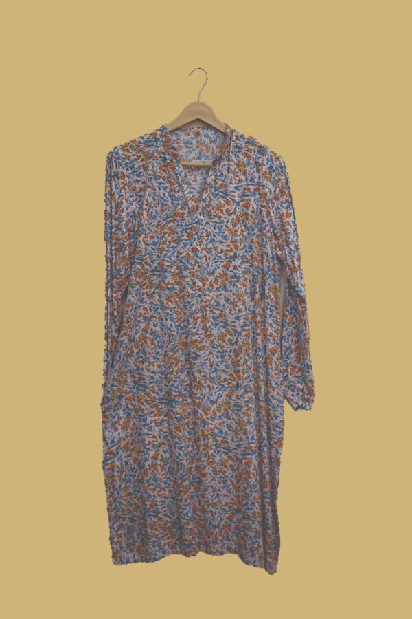 Floral Breeze Printed Kurti – Soft Lawn Fabric
