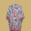 Floral Printed Cotton Kaftan Tunic