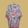 Floral Printed Cotton Kaftan Tunic
