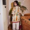 Ivory Bloom with Vintage Motifs