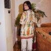 Ivory Bloom with Vintage Motifs