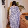 Ivory Breeze – Subtle Glam in Blue Flow