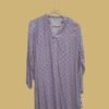 Lavender Geometric Printed Kurti