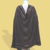 Midnight Grace – Luxe Black Ajrak Shawl