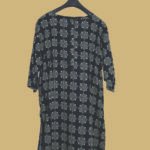Midnight Maze Geometric Kurti