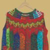 Multicolor Floral Printed Sleeveless Cotton Frock