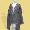 Noor-e-Siyah – Midnight Black Ajrak Shawl