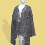 Noor-e-Siyah – Midnight Black Ajrak Shawl