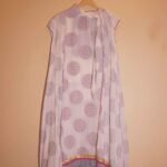 Pastel Pop Flowing Polka Dot Flair with Subtle Shine